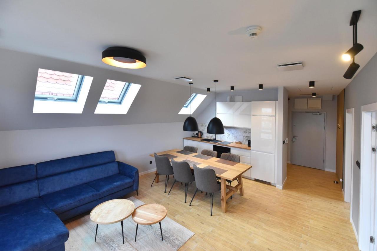River'S Touch Apartament Grand Z Widokiem Na Odre シュチェチン エクステリア 写真